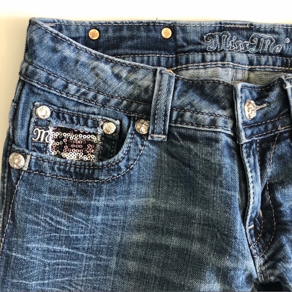 Miss Me jeans distressed 27 - Picture 4 of 7
